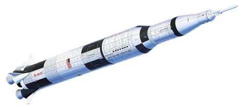 Puzzle 3D Rakieta Apollo Saturn V Ravensburger Polska