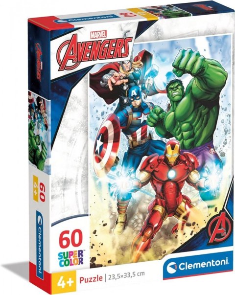 Puzzle 60 elementów Marvel Avengers Clementoni