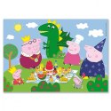 Puzzle 60 elementów Świnka Peppa Clementoni