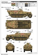 Model plastikowy Sd.Kfz 251D 1/16 Trumpeter