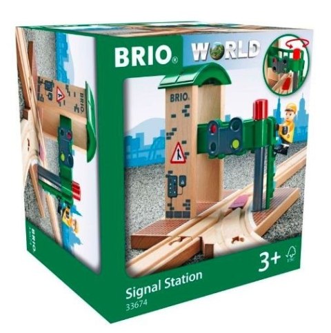 Zestaw Zwrotnica z sygnalizacją Brio