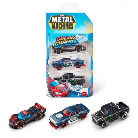 Auto zmieniające kolor 3-pak ZURU Metal Machines