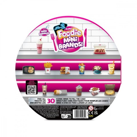 Figurki Foodie Mini Brands Seria 2 Walizeczka kolekcjonerska ZURU 5 Surprise