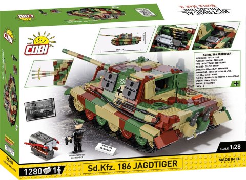 Klocki Sd.Kfz. 186 - Jagdtiger Cobi Klocki