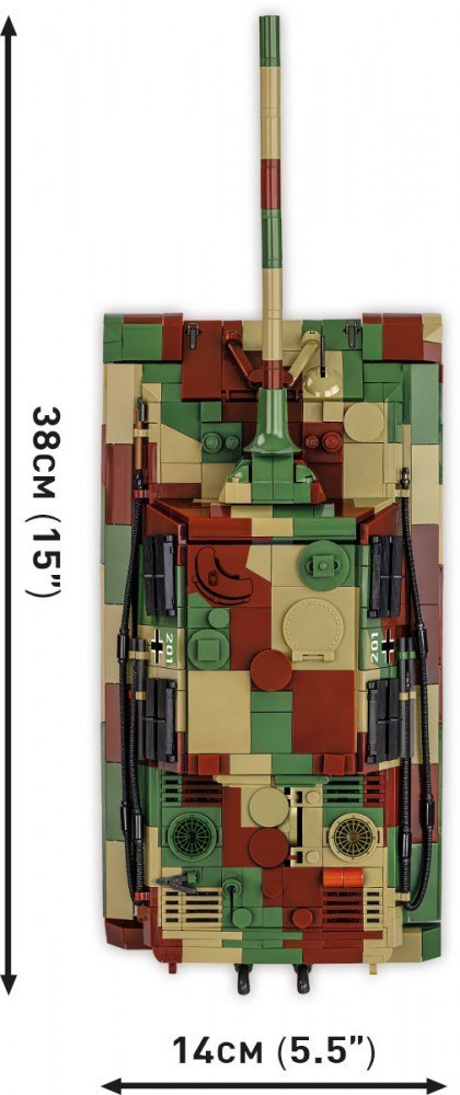 Klocki Sd.Kfz. 186 - Jagdtiger Cobi Klocki