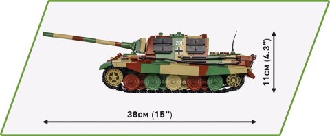 Klocki Sd.Kfz. 186 - Jagdtiger Cobi Klocki