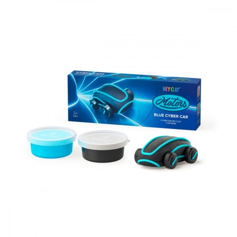 Masa plastyczna Hey Clay Cyber Auto Niebieskie Tm Toys