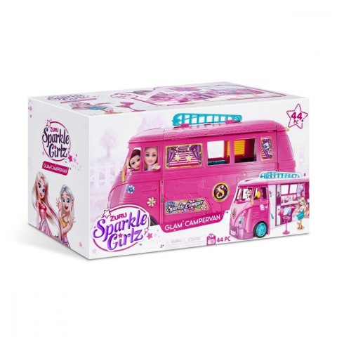 Pojazd Retro kamper z akcesoriami ZURU Sparkle Girlz