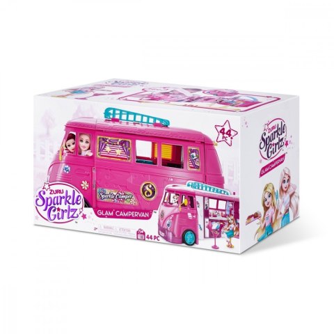 Pojazd Retro kamper z akcesoriami ZURU Sparkle Girlz