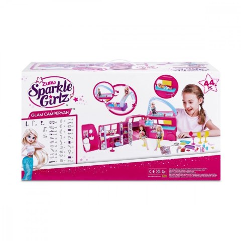 Pojazd Retro kamper z akcesoriami ZURU Sparkle Girlz