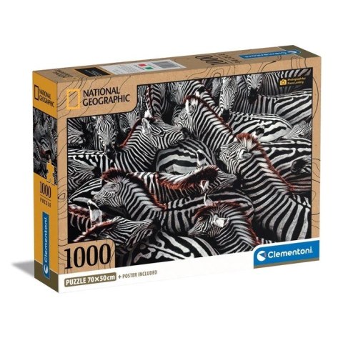 Puzzle 1000 elementów Compact National Geographic Clementoni
