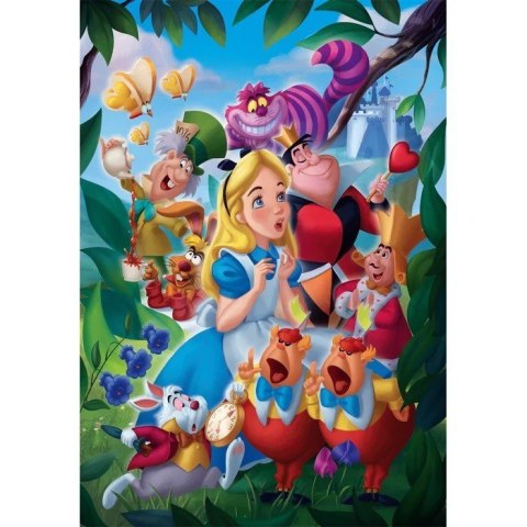 Puzzle 1000 elementów Disney Alicja w Krainie Czarów Clementoni