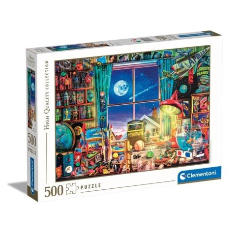 Puzzle 500 elementów High Quality To The Moon Clementoni