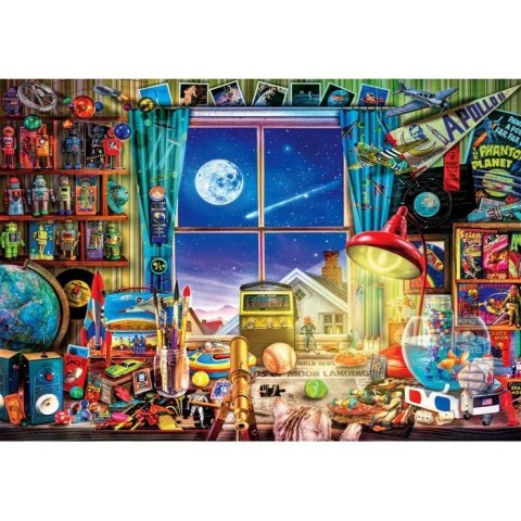 Puzzle 500 elementów High Quality To The Moon Clementoni