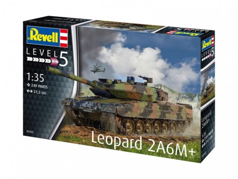Model plastikowy Leopard 2 A6M+ 1/35 Revell