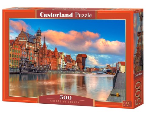 Puzzle 500 elementów Colors of Gdansk Castor