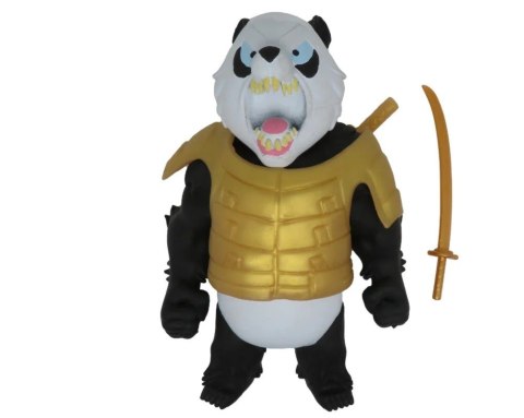 Figurka Gumostwory Wojownicy Samuraj-Panda ze złotą kataną Epee