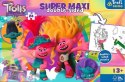 Puzzle 24 elementy Super Maxi Wesoły dzień Trolli Trolls Trefl