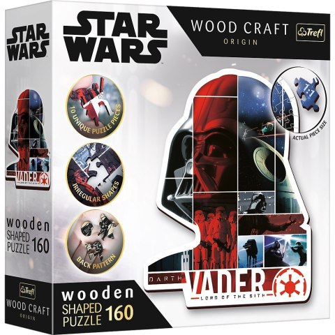 Puzzle drewniane 160 elementów Darth Wader Trefl