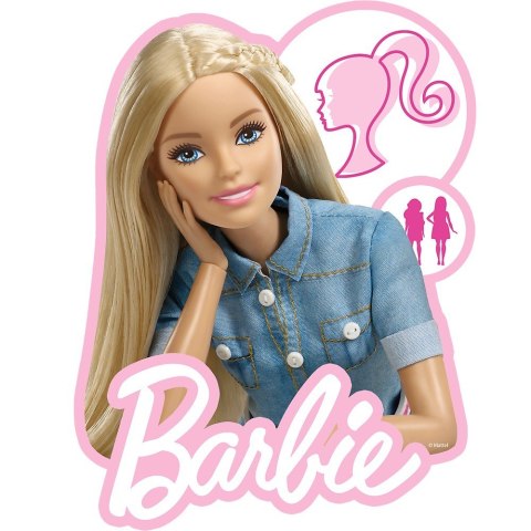 Puzzle drewniane 50 elementów Barbie Trefl