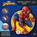 Puzzle drewniane 50 elementów Spiderman Trefl