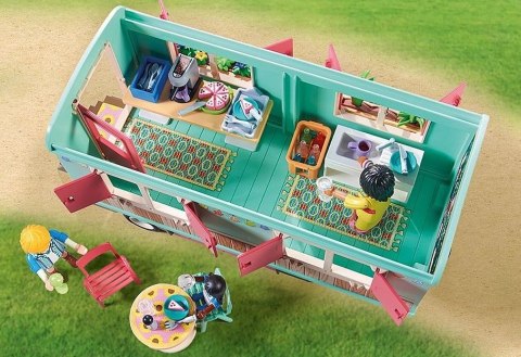 Zestaw z figurkami Country 71441 Przytulna kawiarenka w wagonie Playmobil
