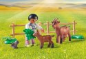 Zestaw z figurkami Country 71442 Traktor z przyczepa i zbiornikiem na wodę Playmobil
