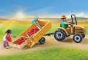 Zestaw z figurkami Country 71442 Traktor z przyczepa i zbiornikiem na wodę Playmobil