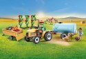 Zestaw z figurkami Country 71442 Traktor z przyczepa i zbiornikiem na wodę Playmobil