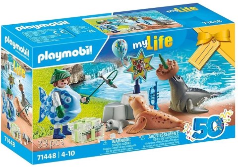 Zestaw z figurkami My Life 71448 Karmienie zwierząt Playmobil