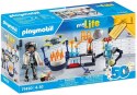 Zestaw z figurkami My Life 71450 Naukowiec z robotami Playmobil