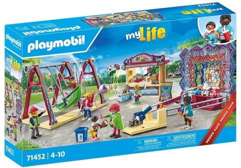 Zestaw z figurkami My Life 71452 Wesołe miasteczko Playmobil