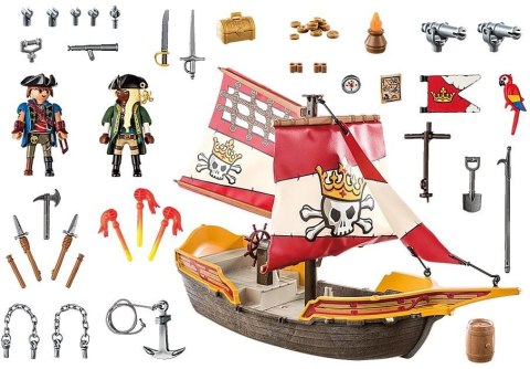 Zestaw z figurkami Pirates 71418 Statek piracki Playmobil