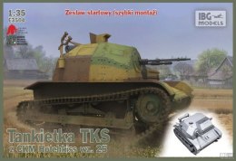 Model plastikowy Tankietka TKS z CKM Hotchkiss wz.25 1/35 Ibg