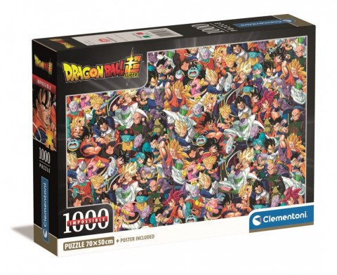 Puzzle 1000 elementów Compact Anime Dragon Ball Clementoni