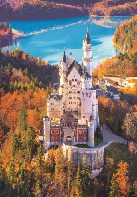 Puzzle 1000 elementów Compact Neuschwanstein Clementoni