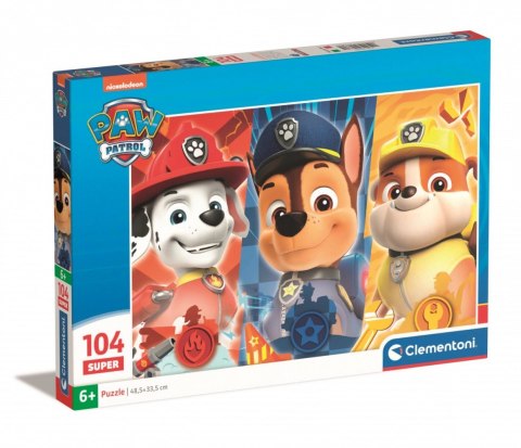 Puzzle 104 elementy Psi Patrol (Paw Patrol) Clementoni