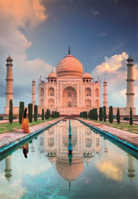 Puzzle 1500 elementów Compact Taj Mahal Clementoni