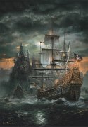 Puzzle 1500 elementów Compact The Pirates Ship Clementoni