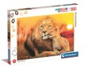 Puzzle 180 elementów Super Color Unexpected hug Clementoni