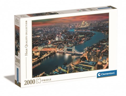 Puzzle 2000 elementów High Quality London Aerial View Clementoni