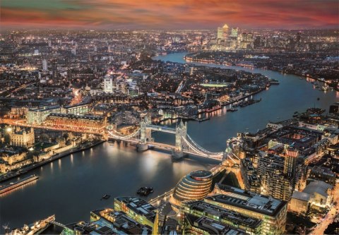 Puzzle 2000 elementów High Quality London Aerial View Clementoni