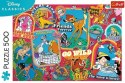 Puzzle 500 elementów Disney na przestrzeni lat Trefl