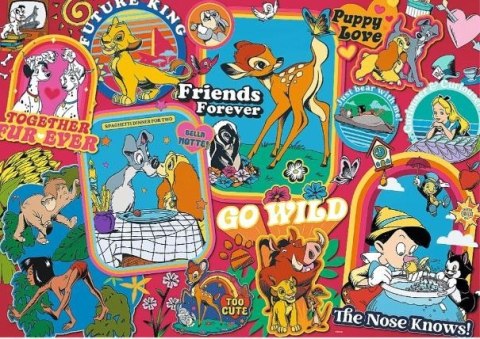 Puzzle 500 elementów Disney na przestrzeni lat Trefl