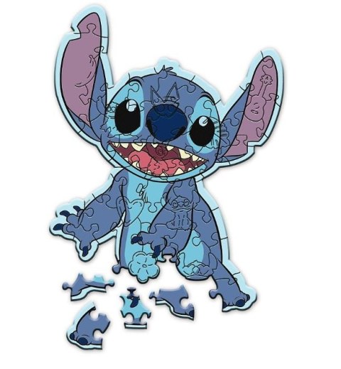 Puzzle drewniane 50 elementów Lilo i Stitch Trefl