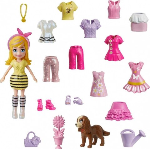 Figurka Polly Pocket Zestaw Modowy przebieranki HKV89 Mattel