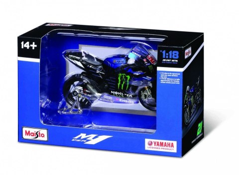 Model metalowy Yamaha Factory racing team 2022 1/18 Maisto