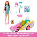 Lalka Barbie Stacie i pojazd filmowy Gokart Mattel