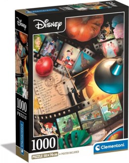 Puzzle 1000 elementów Compact Classic Movies Clementoni