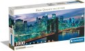 Puzzle 1000 elementów Compact Panorama Nowy Jork Most Brookliński Clementoni